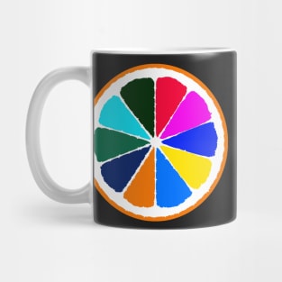 Orange - a really colorful fruit Mug